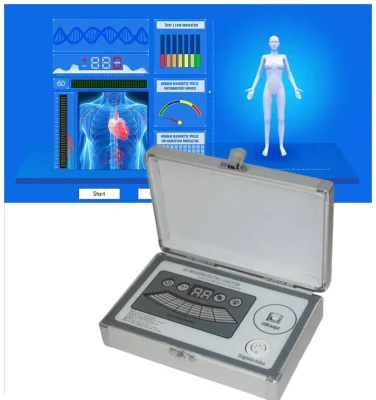 Quanten-Magnetresonanz-Körperanalysator Ganzkörper-Gesundheitsanalysator mit Berichtsanalyseinstrument