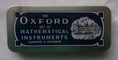 Oxford Mathe-Set, Briefpapier-Set, mathematisches Instrument
